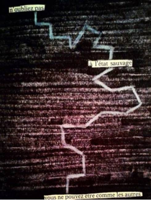 Atelier blackout poetry