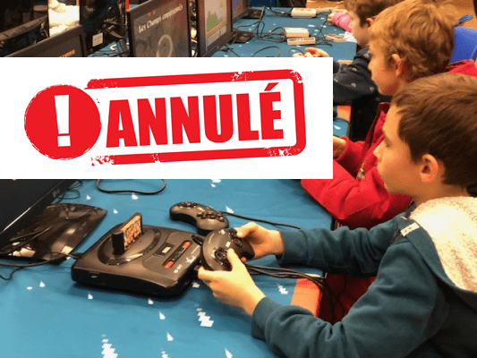 jeux vidéo médiatheque annulé